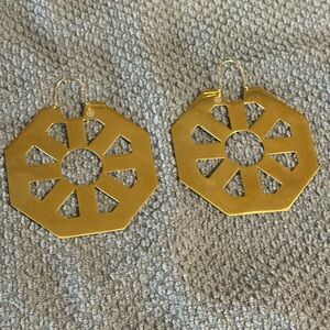 Tory Burch Geo Hoop earrings